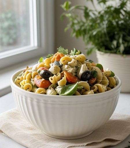 Light & Zesty Pasta Salad recipe image