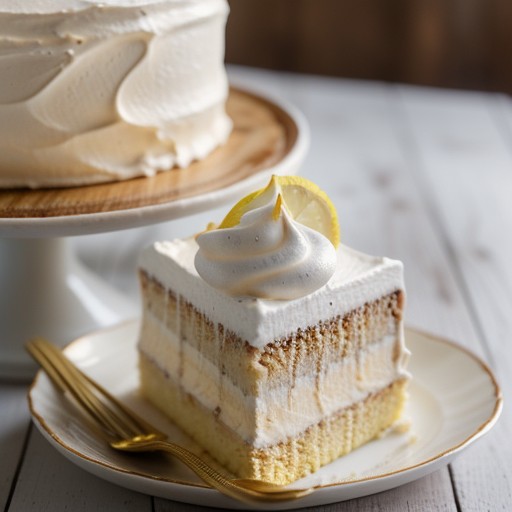 Like Magic Meringue Cake recipe image