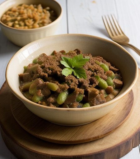 Lima Bean & Hamburger Casserole recipe image