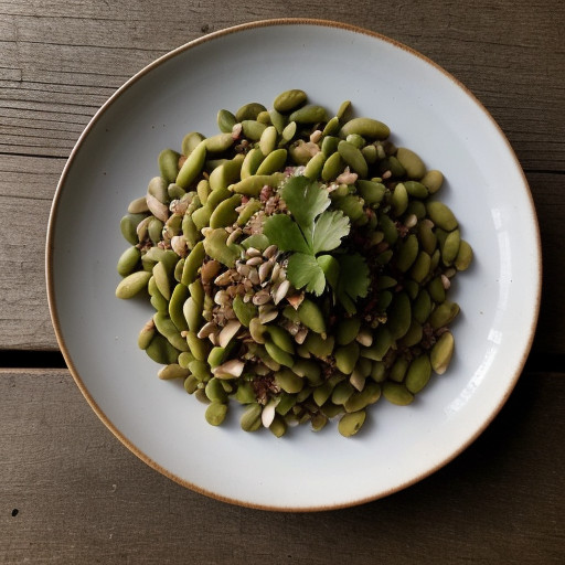 Lima Beans W/Chile &Seed recipe image