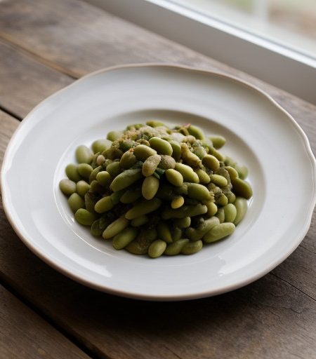 Lima Beans With Aji Chiles recipe image