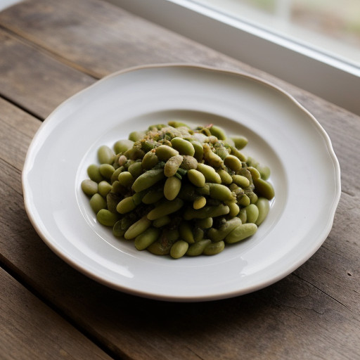 Lima Beans With Aji Chiles recipe image