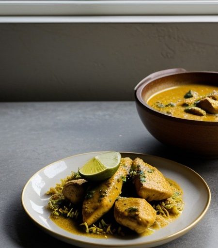 Lime Curry Chicken recipe image