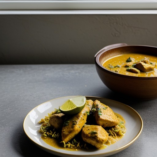 Lime Curry Chicken recipe image
