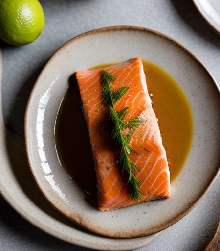 Lime-Ginger Smoked Salmon recipe image