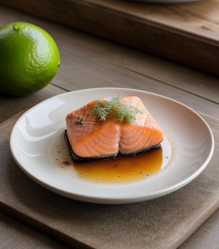 Lime Zested Salmon recipe image