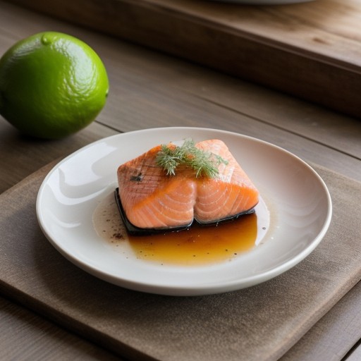 Lime Zested Salmon recipe image