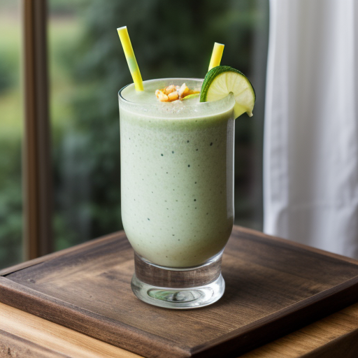 Limey Melon Smoothie recipe image