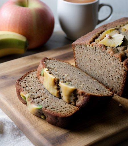 Linda's Whole Wheat Zucchini-Banana Bread recipe image