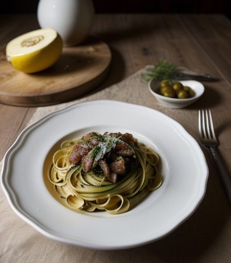 Linguine Primaver Della Santa Maria recipe image