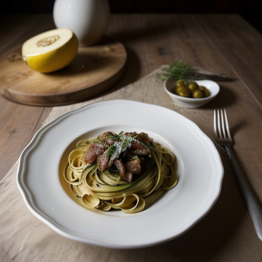Linguine Primaver Della Santa Maria recipe image