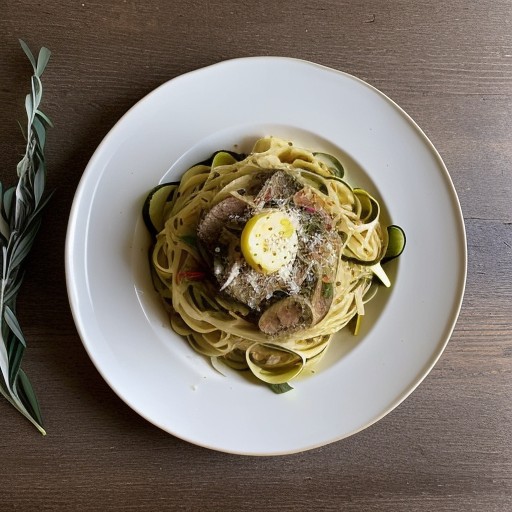 Linguine Primavera Della Santa Maria recipe image