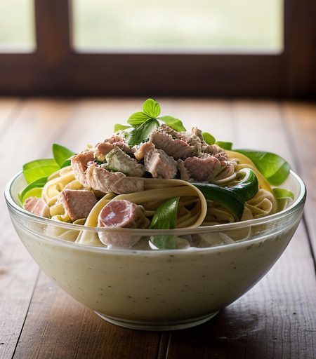 Linguine Tuna Salad recipe image