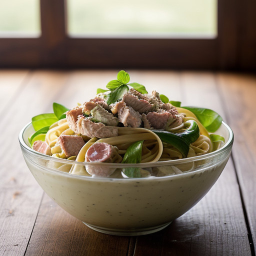 Linguine Tuna Salad recipe image