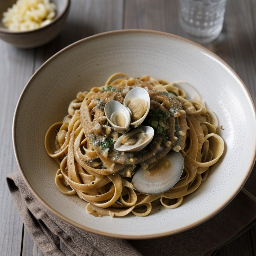 Linguine With Clam Sauce (Silverman recipe image