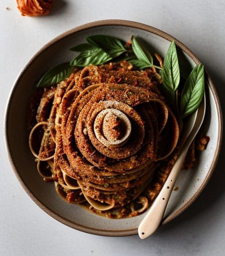 Linguine With Sun-Dried Tomato Pesto - Bon Appetit recipe image