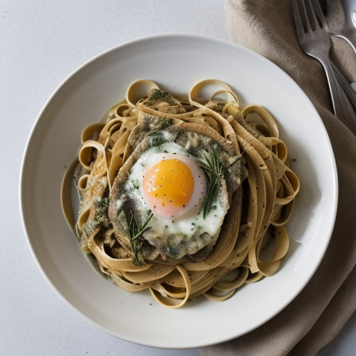 Linguine With Tarragon & Clam Sauce recipe image