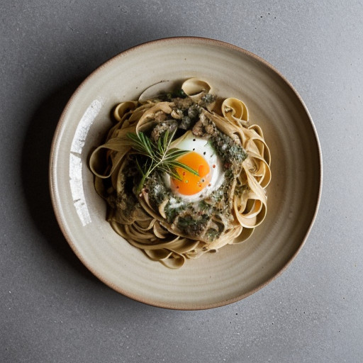 Linguine With Tarragon and Clam Sauce recipe image