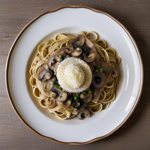 Linguine With Turkey & Mushrooms recipe image