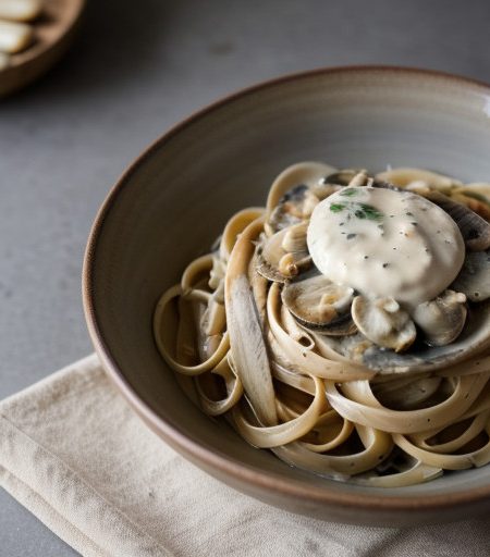 Linguine With White Clam Sauce #2 recipe image
