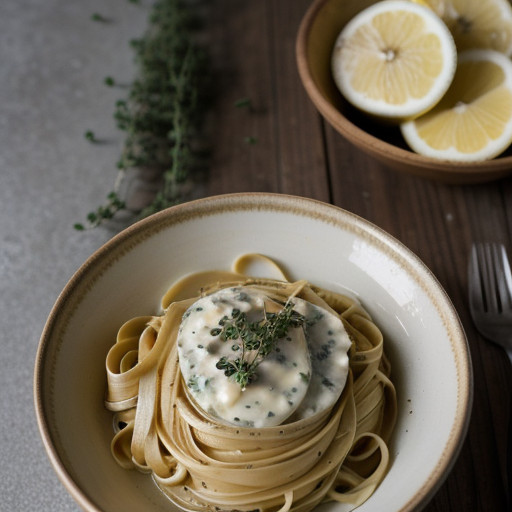 Linguine With White Clam Sauce (Herrman recipe image