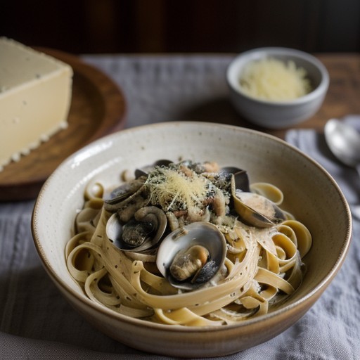 Linguine in Clam Sauce DNSR31 A recipe image