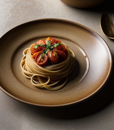 Linguini Tomato recipe image
