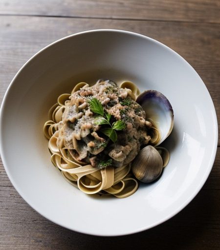 Linguini With Clam Sauce recipe image