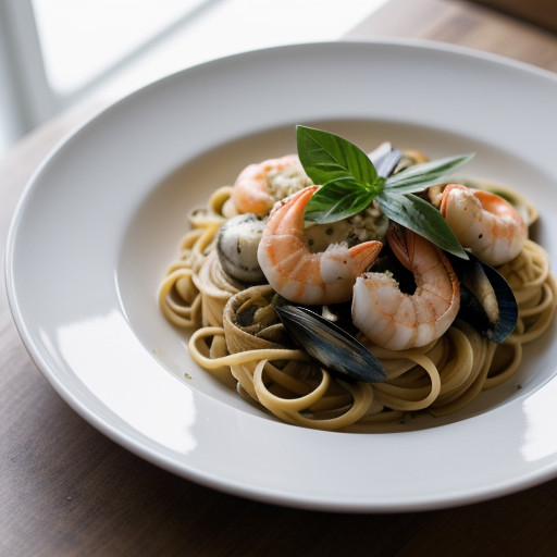 Linguini With Seafood - Buon'appetito recipe image