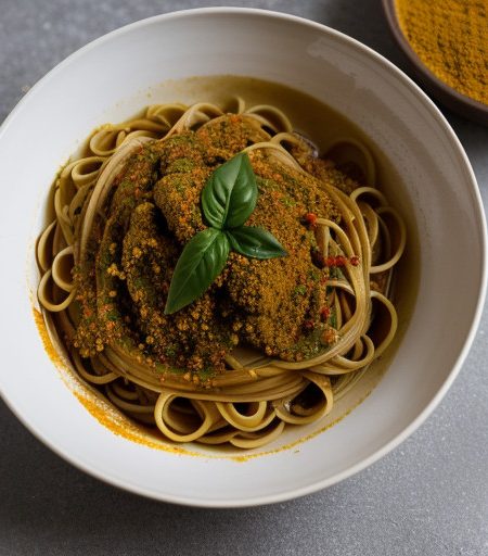 Linguini in Spicy Sauce recipe image
