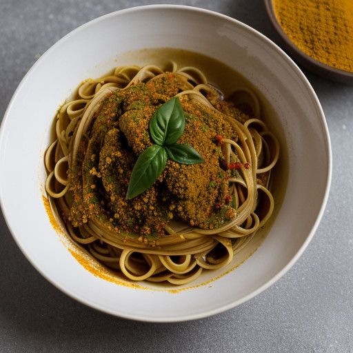 Linguini in Spicy Sauce recipe image