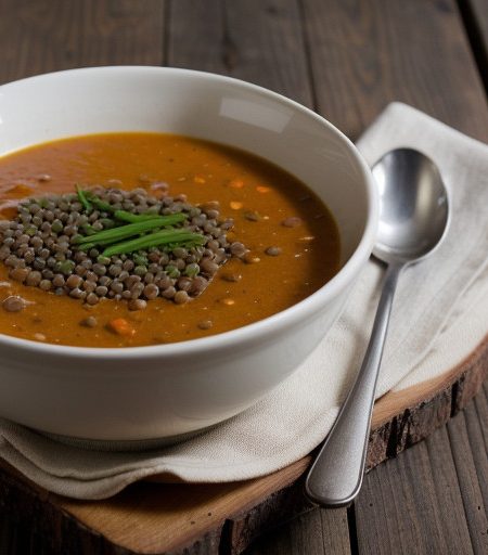 Linsensuppe Mit Frankfurter (Lentil Soup With recipe image