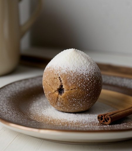 Linzer Thumbprint Snowballs recipe image