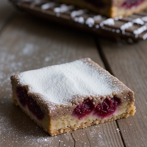 Linzer Torte Bars recipe image