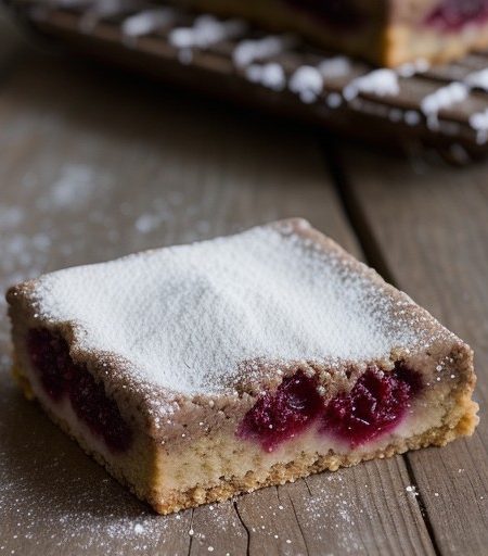 Linzer Torte Bars recipe image