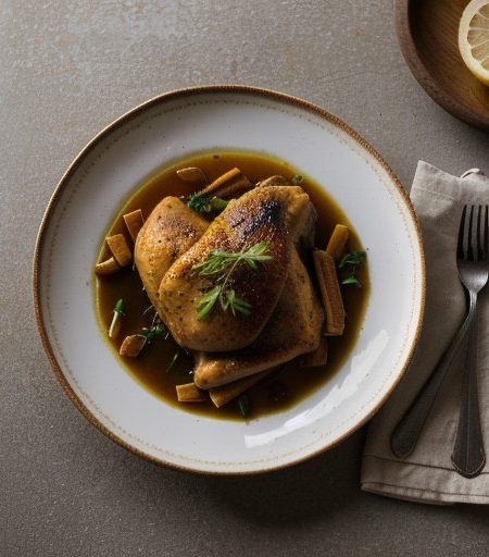 Lipton Recipe Secrets Golden Lemon Chicken recipe image