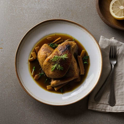 Lipton Recipe Secrets Golden Lemon Chicken recipe image