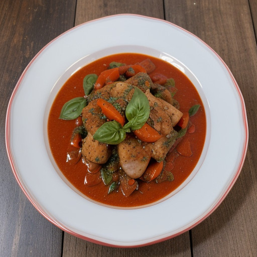 Lisa Escamillo Chicken Cacciatore, Veggie Style recipe image