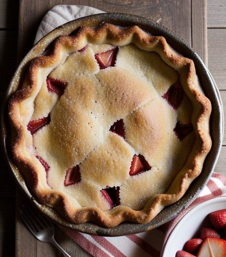 Lite: Strawberry Apple Cobbler recipe image