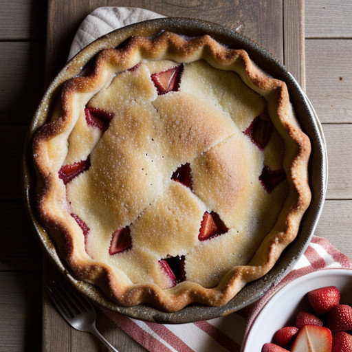 Lite: Strawberry Apple Cobbler recipe image