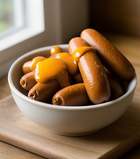 Little Wieners & Orange Sauce recipe image