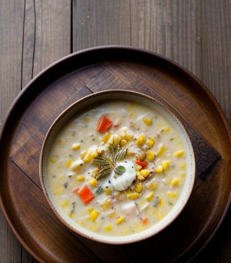 Live-Well: Corn Chowder recipe image