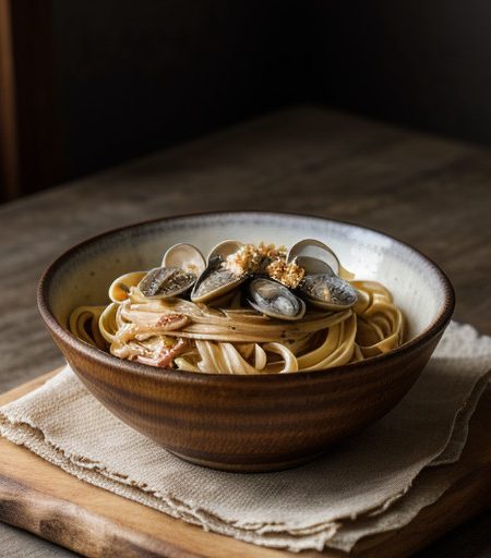 Live-Well: Linguine With Clam Sauce recipe image