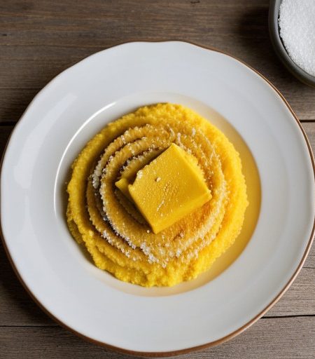 Live-Well: Saucy Polenta recipe image