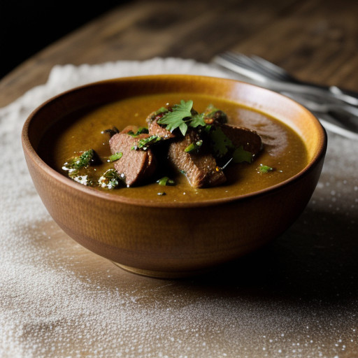 Liver in Mustard Sauce recipe image