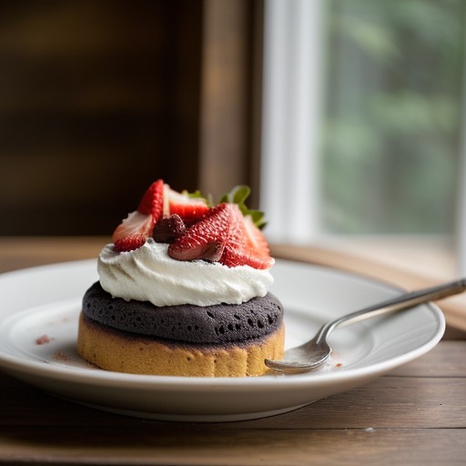 Lo-Fat Berry-Chocolate Shortcakes (5.5 PTS recipe image