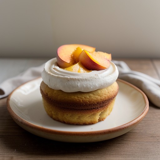 Lo-Fat Shortcut Peach Shortcake (4 PTS recipe image