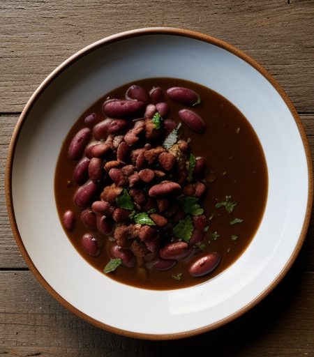 Lobio Tkemali (Red Beans W/Tamarind & Balsa recipe image