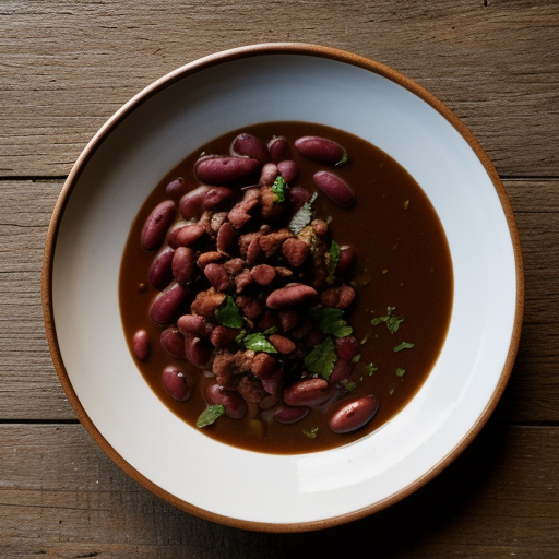 Lobio Tkemali (Red Beans W/Tamarind & Balsa recipe image