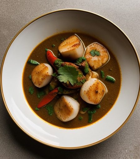 Lobster Scallop Curry recipe image